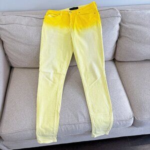 99% NEW SIZE 27 JUICY COUTURE PANTS, YELLOW